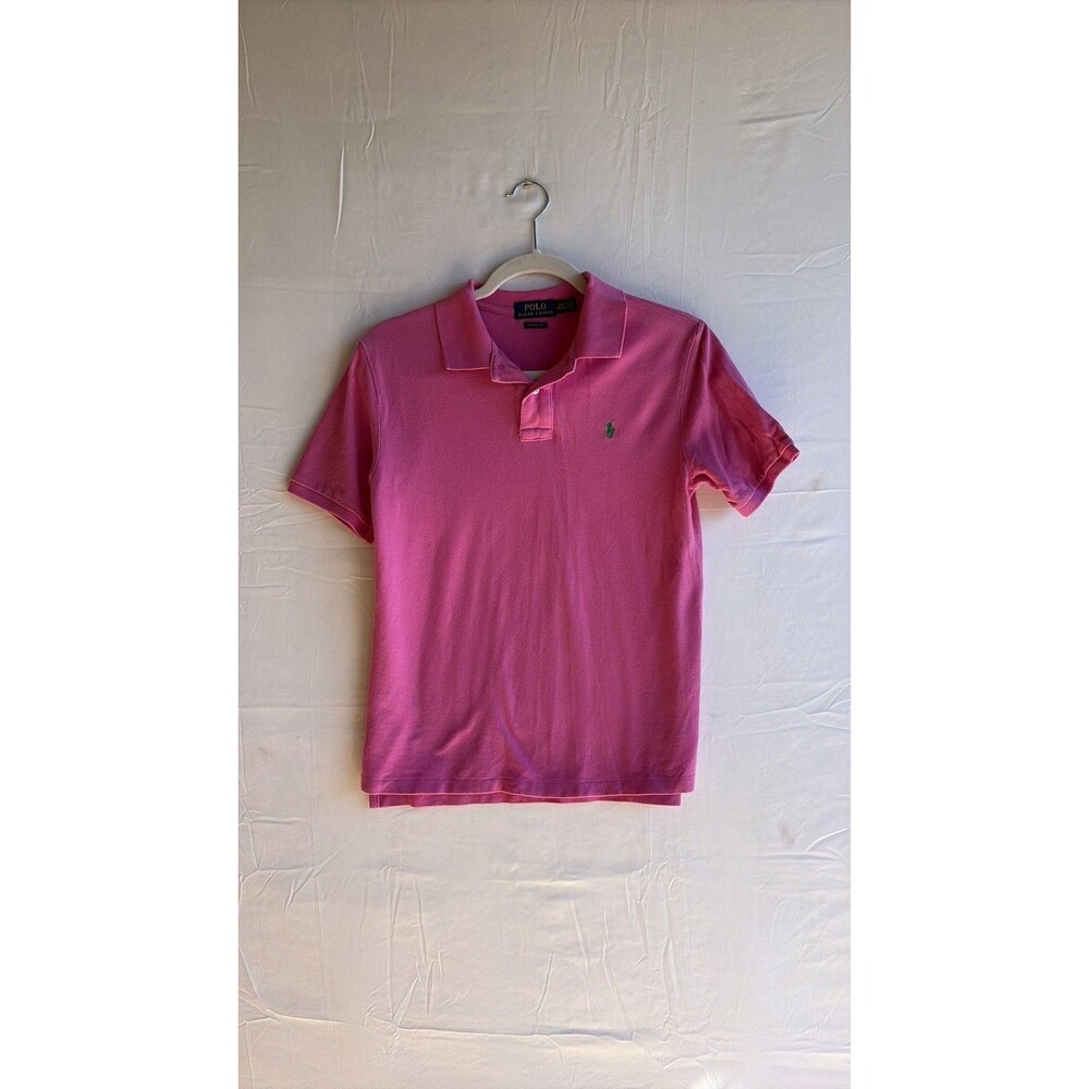 Polo Ralph Lauren Kids Classic Fit Polo Shirt Pink Size L (14-16)